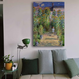 Wallity Pintura en Lienzo Claude Monet 70 x 100 cm